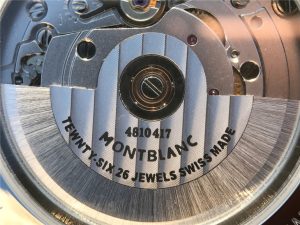 MONTBLANC HERITAGE SPIRIT DATE AUTOMATIC MENS U0111622 014