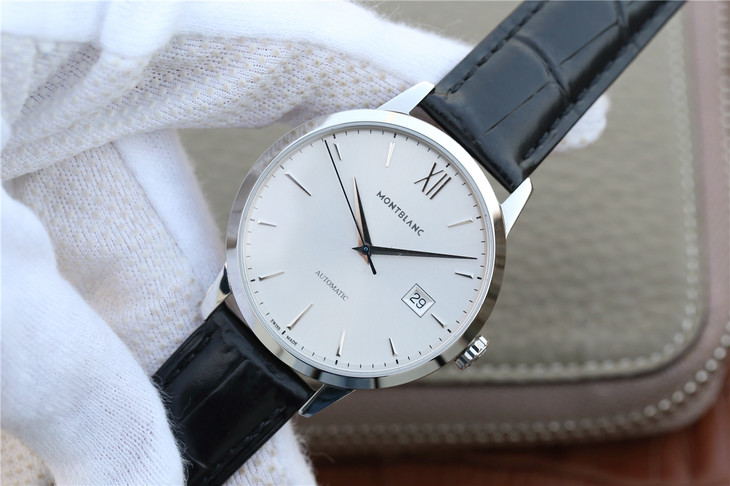 MONTBLANC-HERITAGE-SPIRIT-DATE-AUTOMATIC-MEN'S-U0111622-03 MONTBLANC HERITAGE SPIRIT DATE AUTOMATIC MENS U0111622 03