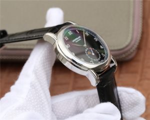 MONTBLANC STAR LEGACY MOONPHASE AUTOMATIC SLATE GREY DIAL MENS WATCH 118518 05