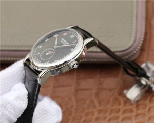 MONTBLANC STAR LEGACY MOONPHASE AUTOMATIC SLATE GREY DIAL MENS WATCH 118518 06