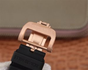 RICHARD MILLE TOURBILLON ROSE GOLD BLACK DIAL SWISS TOURBILLON RM001 016