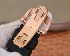 RICHARD MILLE TOURBILLON ROSE GOLD BLACK DIAL SWISS TOURBILLON RM001 017