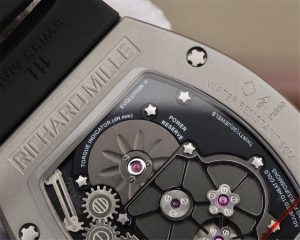 RICHARD MILLE TOURBILLON SILVER DIAL SWISS TOURBILLON RM001 013