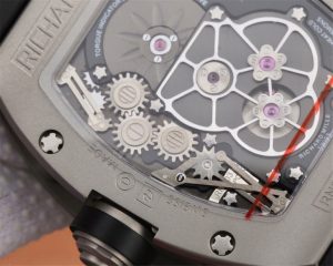 RICHARD MILLE TOURBILLON SILVER DIAL SWISS TOURBILLON RM001 014