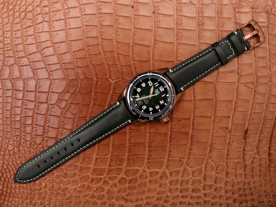 TAG-HEUER-AUTAVIA-CALIBRE-5-BRONZE-GREEN-WBE5190.FC8268-011 TAG HEUER AUTAVIA CALIBRE 5 BRONZE GREEN WBE5190.FC8268 011