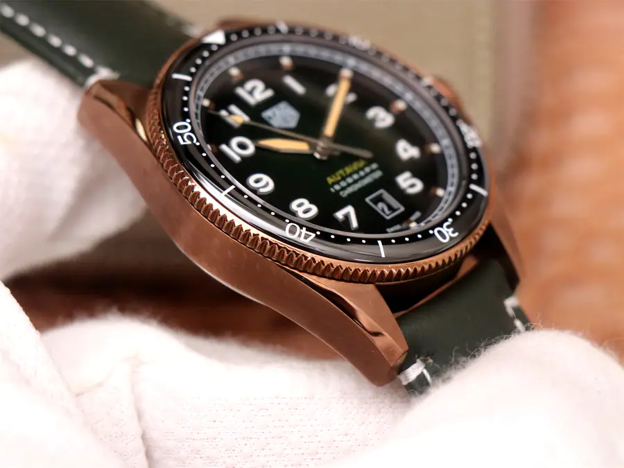 TAG-HEUER-AUTAVIA-CALIBRE-5-BRONZE-GREEN-WBE5190.FC8268-06 TAG HEUER AUTAVIA CALIBRE 5 BRONZE GREEN WBE5190.FC8268 06