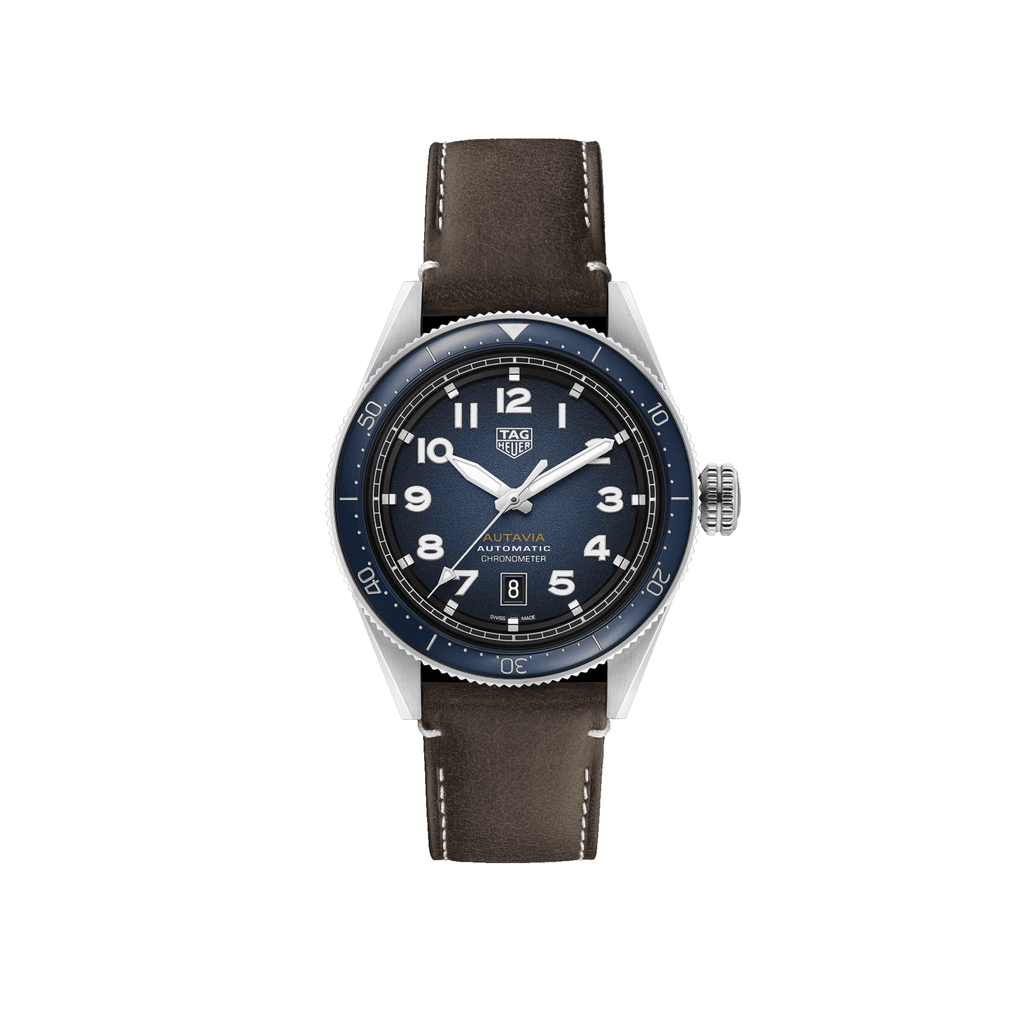 TAG-HEUER-AUTAVIA-CALIBRE-5-STAINLESS-STEEL-BLUE-LEATHER-WBE5116.FC8266-0 TAG HEUER AUTAVIA CALIBRE 5 STAINLESS STEEL BLUE LEATHER WBE5116.FC8266 0