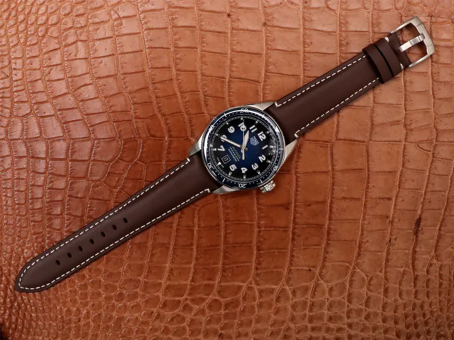 TAG-HEUER-AUTAVIA-CALIBRE-5-STAINLESS-STEEL-BLUE-LEATHER-WBE5116.FC8266-012 TAG HEUER AUTAVIA CALIBRE 5 STAINLESS STEEL BLUE LEATHER WBE5116.FC8266 012