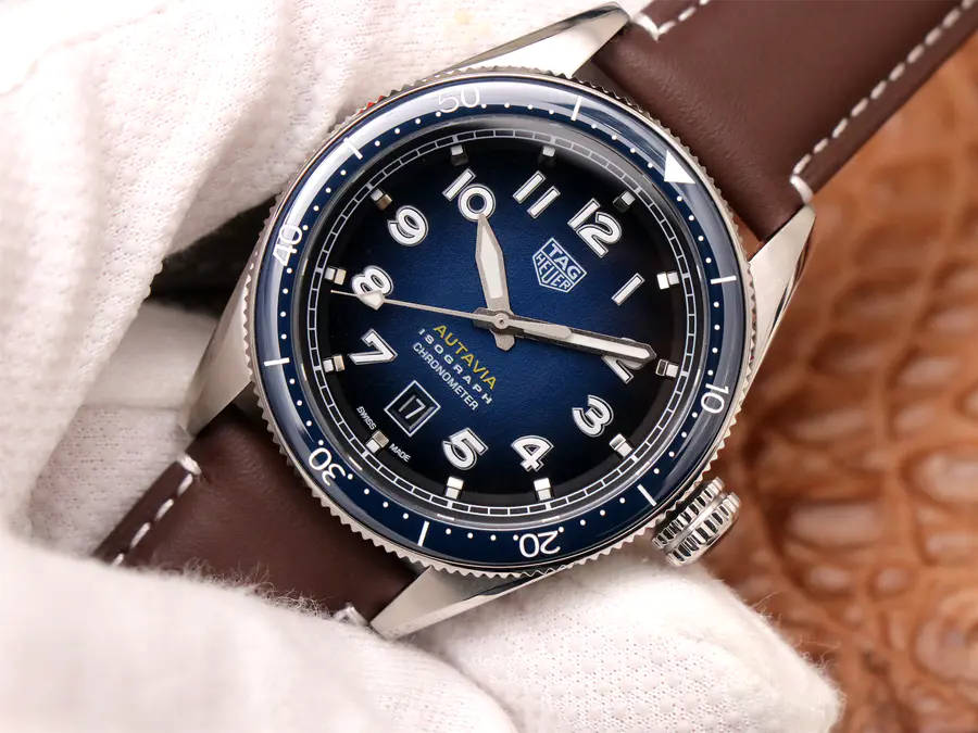 TAG-HEUER-AUTAVIA-CALIBRE-5-STAINLESS-STEEL-BLUE-LEATHER-WBE5116.FC8266-02 TAG HEUER AUTAVIA CALIBRE 5 STAINLESS STEEL BLUE LEATHER WBE5116.FC8266 02