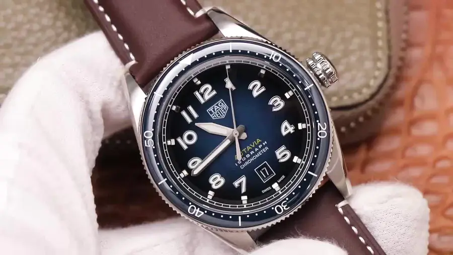 TAG-HEUER-AUTAVIA-CALIBRE-5-STAINLESS-STEEL-BLUE-LEATHER-WBE5116.FC8266-05 TAG HEUER AUTAVIA CALIBRE 5 STAINLESS STEEL BLUE LEATHER WBE5116.FC8266 05