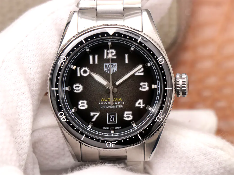 TAG-HEUER-AUTAVIA-CALIBRE-STAINLESS-STEEL-BLACK-WBE5114.EB0173-001 TAG HEUER AUTAVIA CALIBRE STAINLESS STEEL BLACK WBE5114.EB0173 001