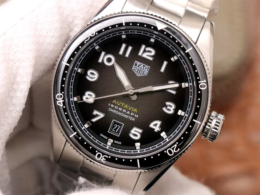 TAG-HEUER-AUTAVIA-CALIBRE-STAINLESS-STEEL-BLACK-WBE5114.EB0173-004 TAG HEUER AUTAVIA CALIBRE STAINLESS STEEL BLACK WBE5114.EB0173 004