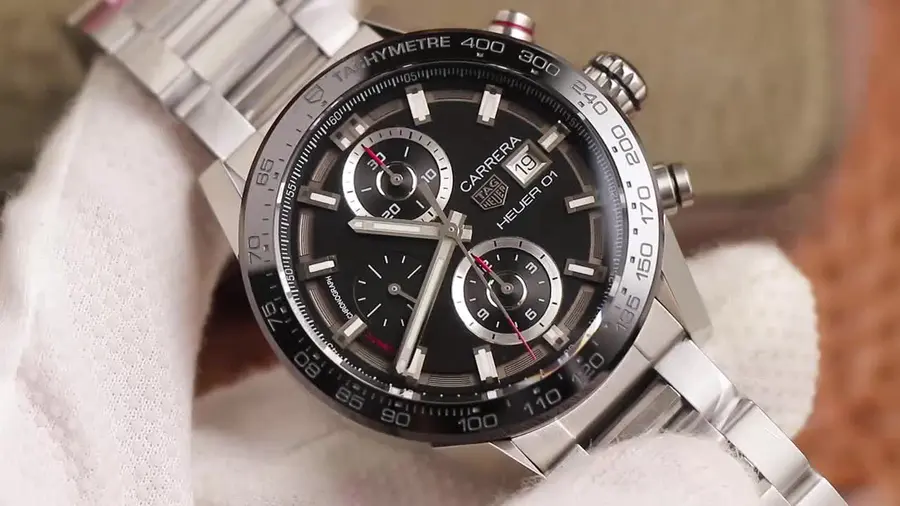 TAG-HEUER-CARRERA-CALIBRE-HEUER-01-43-STAINLESS-STEEL-BLACK-BRACELET-CAR201Z.BA0714-05 TAG HEUER CARRERA CALIBRE HEUER 01 43 STAINLESS STEEL BLACK BRACELET CAR201Z.BA0714 05