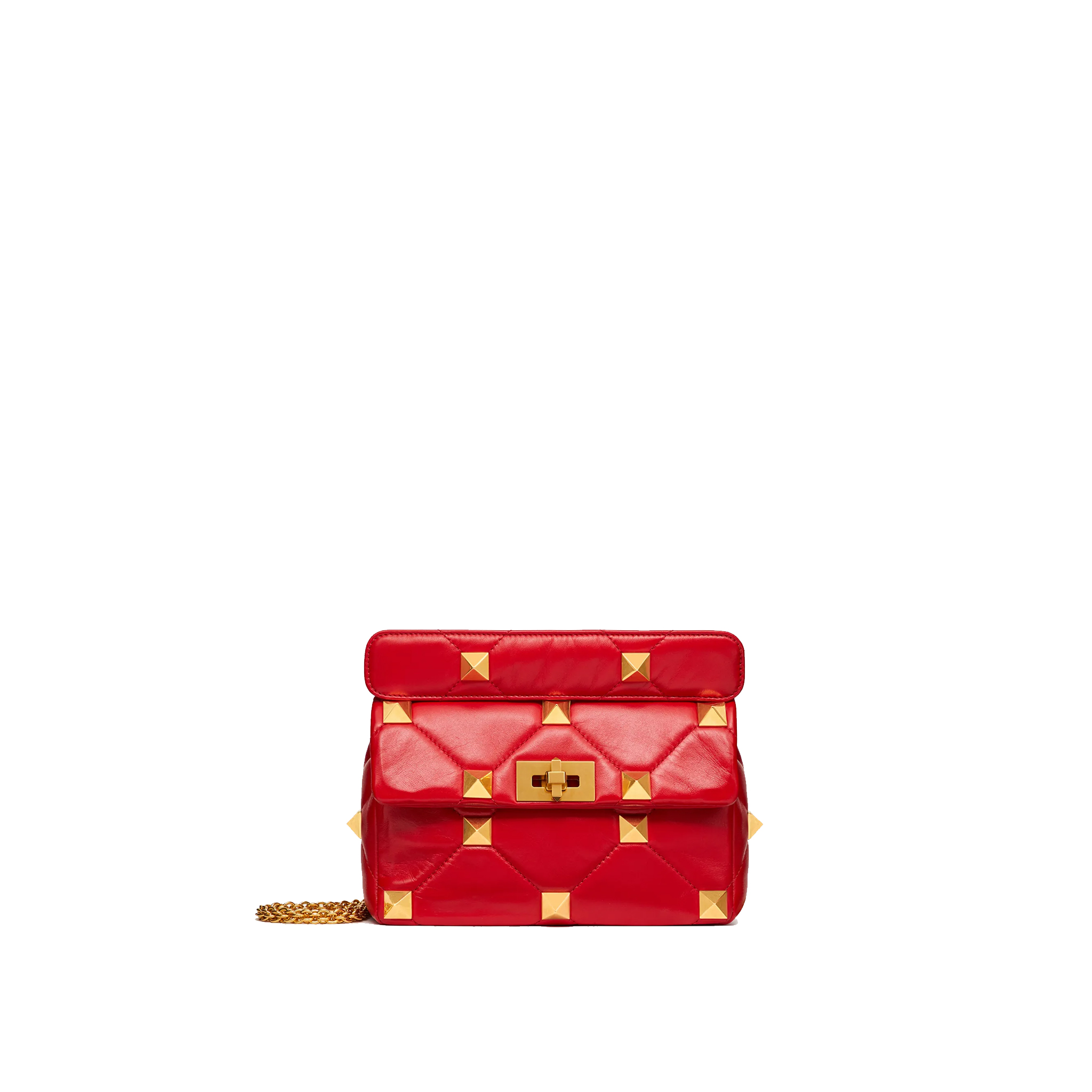 VALENTINO-MEDIUM-ROMAN-STUD-THE-SHOULDER-BAG-IN-NAPPA-WITH-CHAIN-RED-WW2B0I82BSFJU5-0 VALENTINO MEDIUM ROMAN STUD THE SHOULDER BAG IN NAPPA WITH CHAIN RED WW2B0I82BSFJU5 0