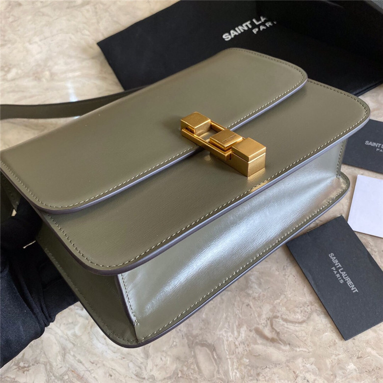 YSL-LE-CARRE-SATCHEL-IN-BOX-SAINT-LAURENT-LEATHER-GREEN-6332141YF0W2423-04 YSL LE CARRE SATCHEL IN BOX SAINT LAURENT LEATHER GREEN 6332141YF0W2423 04