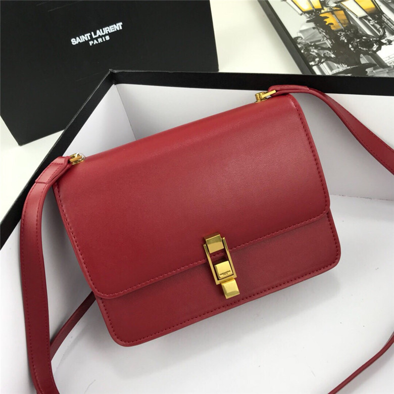 YSL-LE-CARRE-SATCHEL-IN-BOX-SAINT-LAURENT-LEATHER-RED-6332141YF0W6008-01 YSL LE CARRE SATCHEL IN BOX SAINT LAURENT LEATHER RED 6332141YF0W6008 01