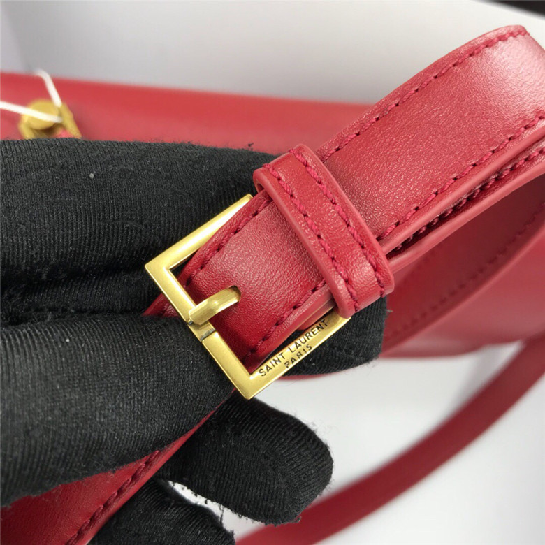 YSL-LE-CARRE-SATCHEL-IN-BOX-SAINT-LAURENT-LEATHER-RED-6332141YF0W6008-08 YSL LE CARRE SATCHEL IN BOX SAINT LAURENT LEATHER RED 6332141YF0W6008 08