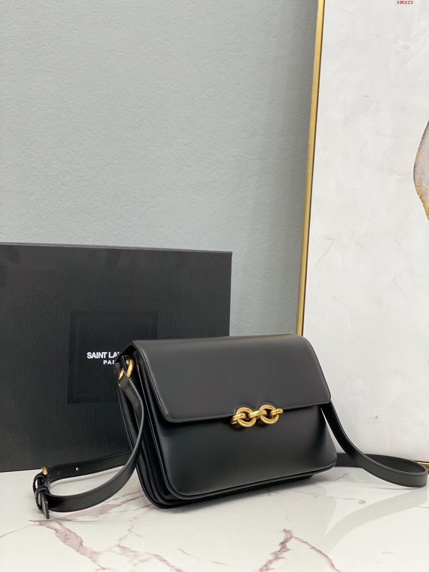 YSL-LE-MAILLON-SATCHEL-IN-SMOOTH-LEATHER-BLACK-6497952R20W1000-03 YSL LE MAILLON SATCHEL IN SMOOTH LEATHER BLACK 6497952R20W1000 03