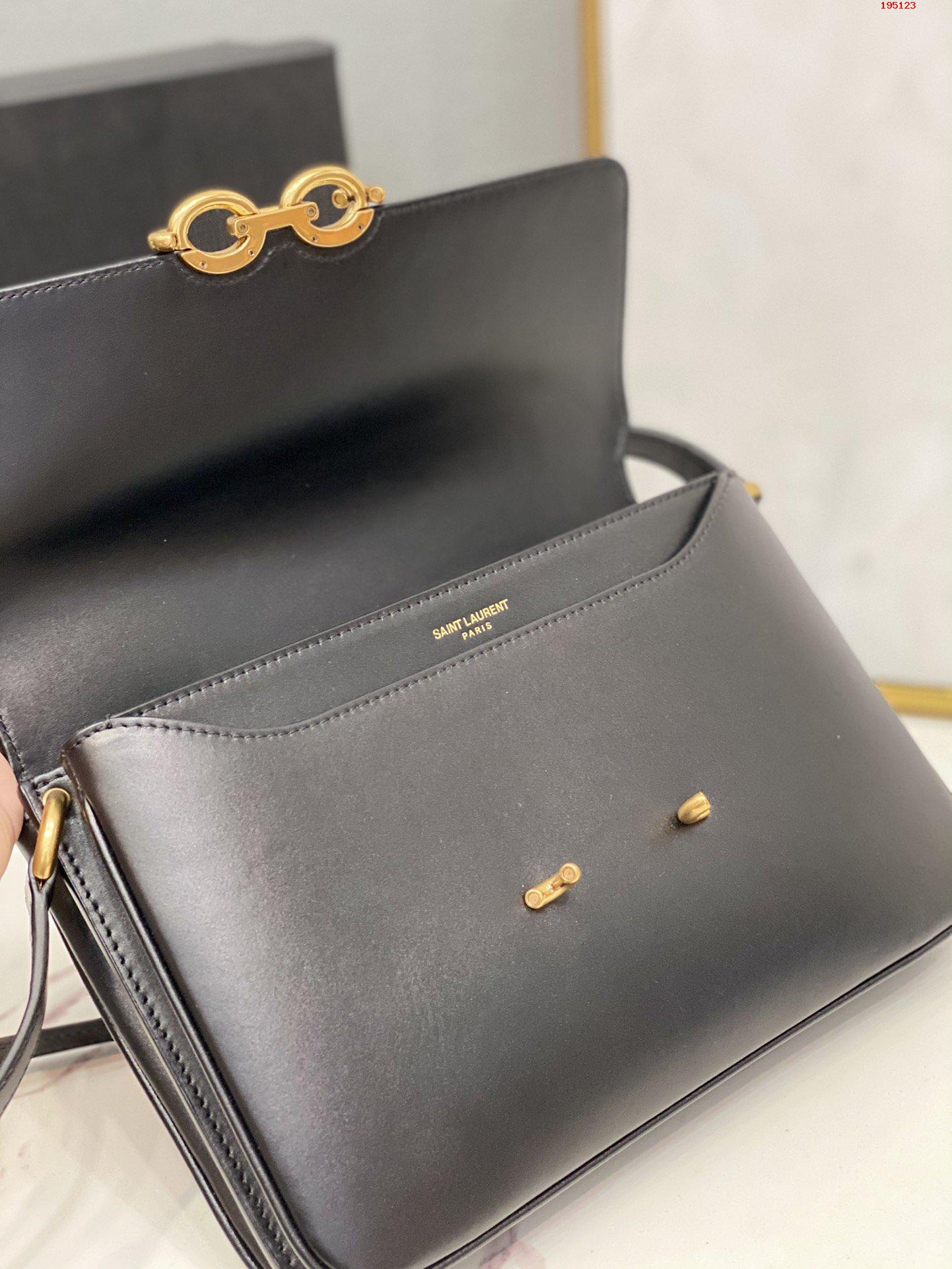 YSL-LE-MAILLON-SATCHEL-IN-SMOOTH-LEATHER-BLACK-6497952R20W1000-07 YSL LE MAILLON SATCHEL IN SMOOTH LEATHER BLACK 6497952R20W1000 07