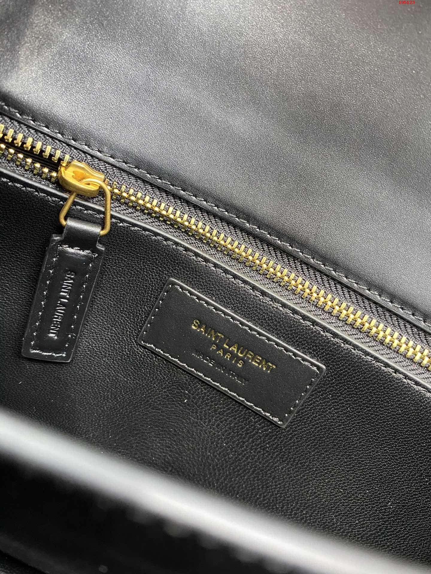 YSL-LE-MAILLON-SATCHEL-IN-SMOOTH-LEATHER-BLACK-6497952R20W1000-09 YSL LE MAILLON SATCHEL IN SMOOTH LEATHER BLACK 6497952R20W1000 09