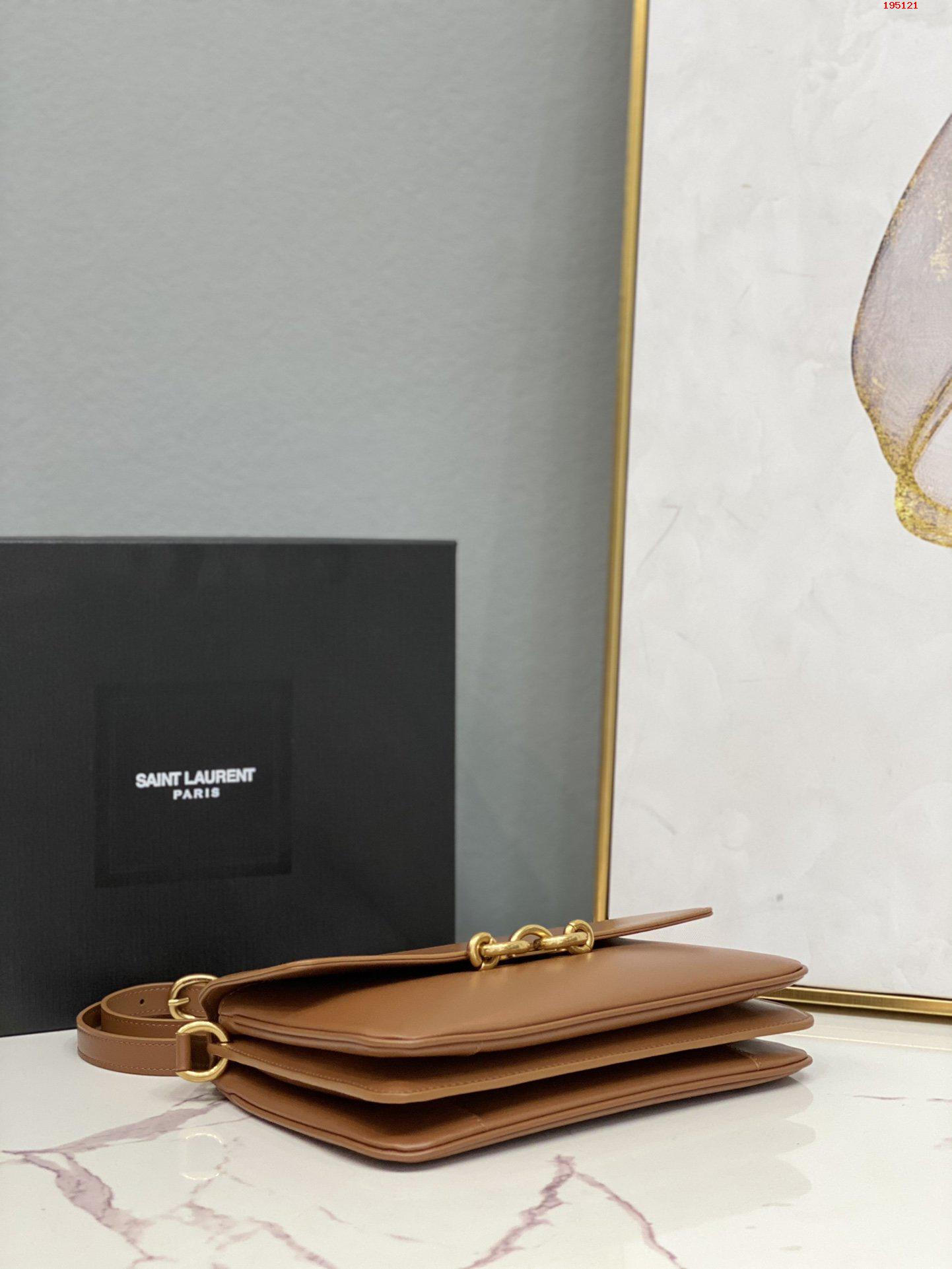 YSL-LE-MAILLON-SATCHEL-IN-SMOOTH-LEATHER-BROWN-6497952R20W6309-04 YSL LE MAILLON SATCHEL IN SMOOTH LEATHER BROWN 6497952R20W6309 04