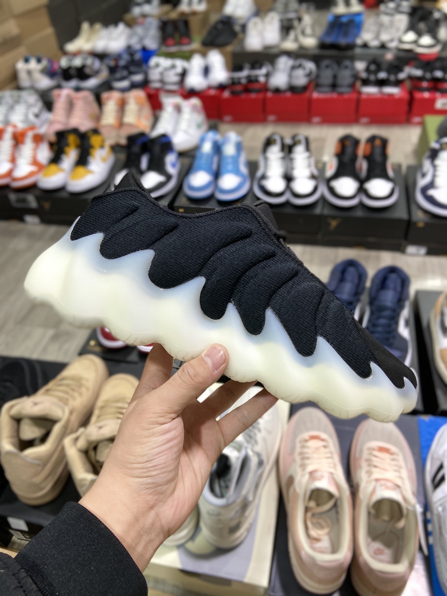 ADIDAS-YEEZY-400-CORE-BLACK-CLOUD-WHITE-SHOES-H68031_1 ADIDAS YEEZY 400 CORE BLACK CLOUD WHITE SHOES H68031 1