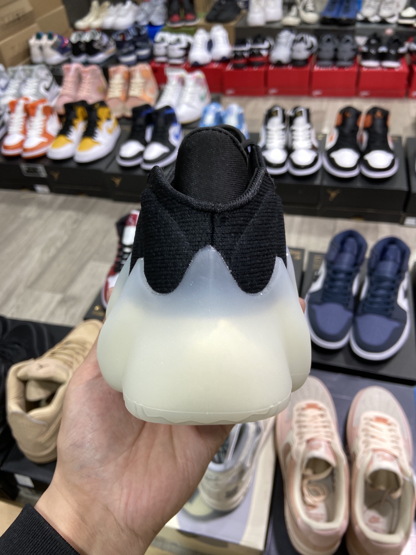 ADIDAS-YEEZY-400-CORE-BLACK-CLOUD-WHITE-SHOES-H68031_5 ADIDAS YEEZY 400 CORE BLACK CLOUD WHITE SHOES H68031 5
