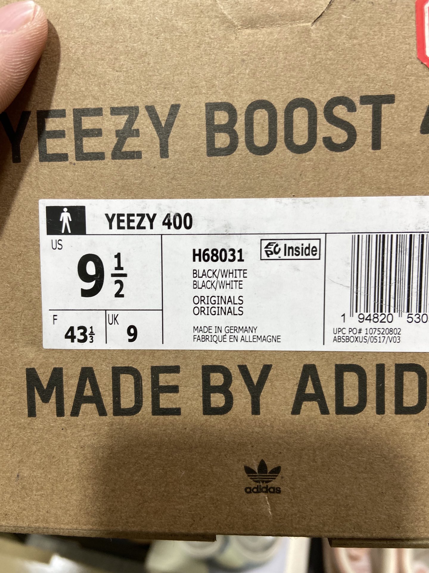 ADIDAS-YEEZY-400-CORE-BLACK-CLOUD-WHITE-SHOES-H68031_9 ADIDAS YEEZY 400 CORE BLACK CLOUD WHITE SHOES H68031 9