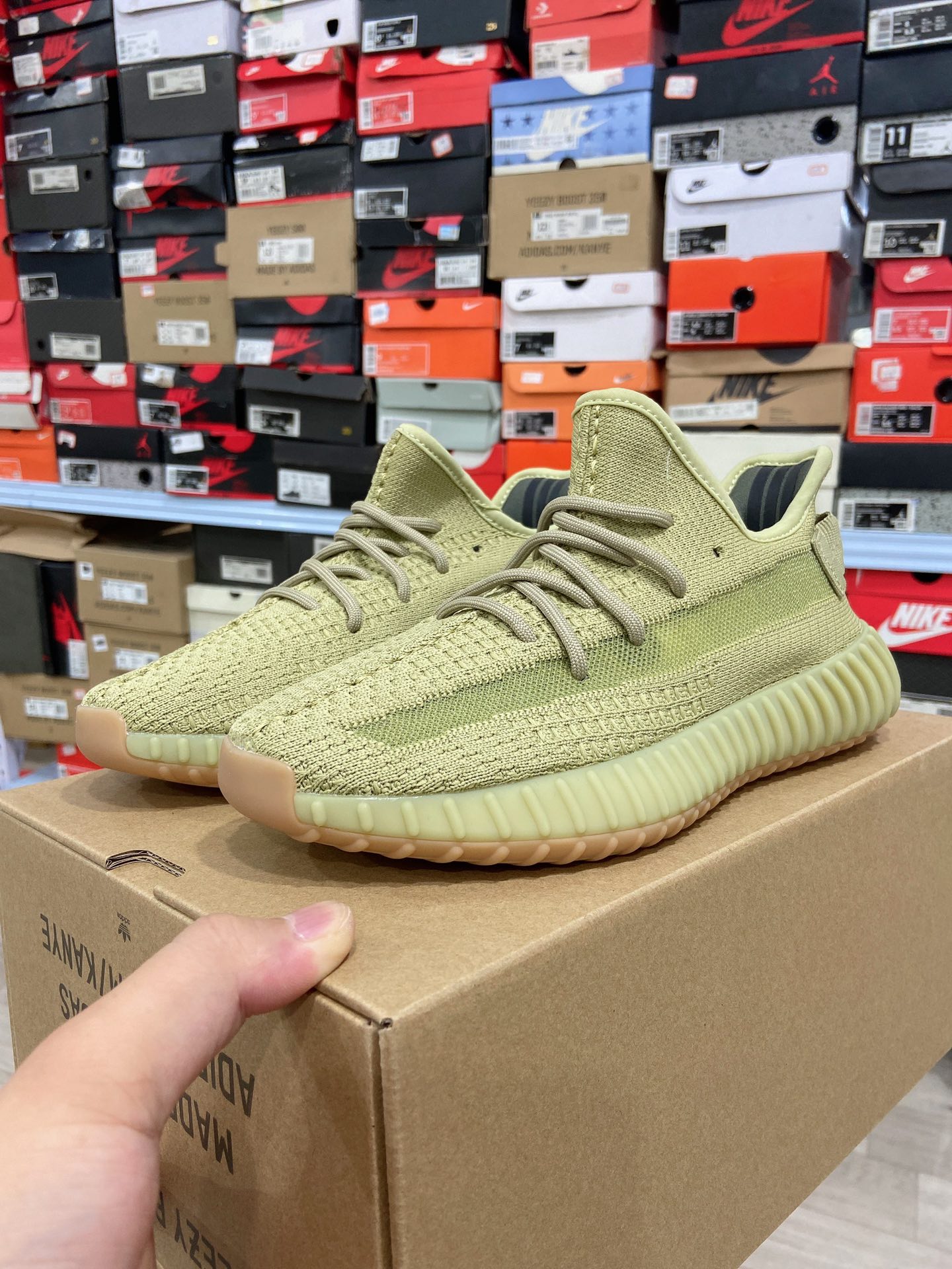 ADIDAS-YEEZY-BOOST-350-V2-SULFUR-FY5346_4 ADIDAS YEEZY BOOST 350 V2 SULFUR FY5346 4