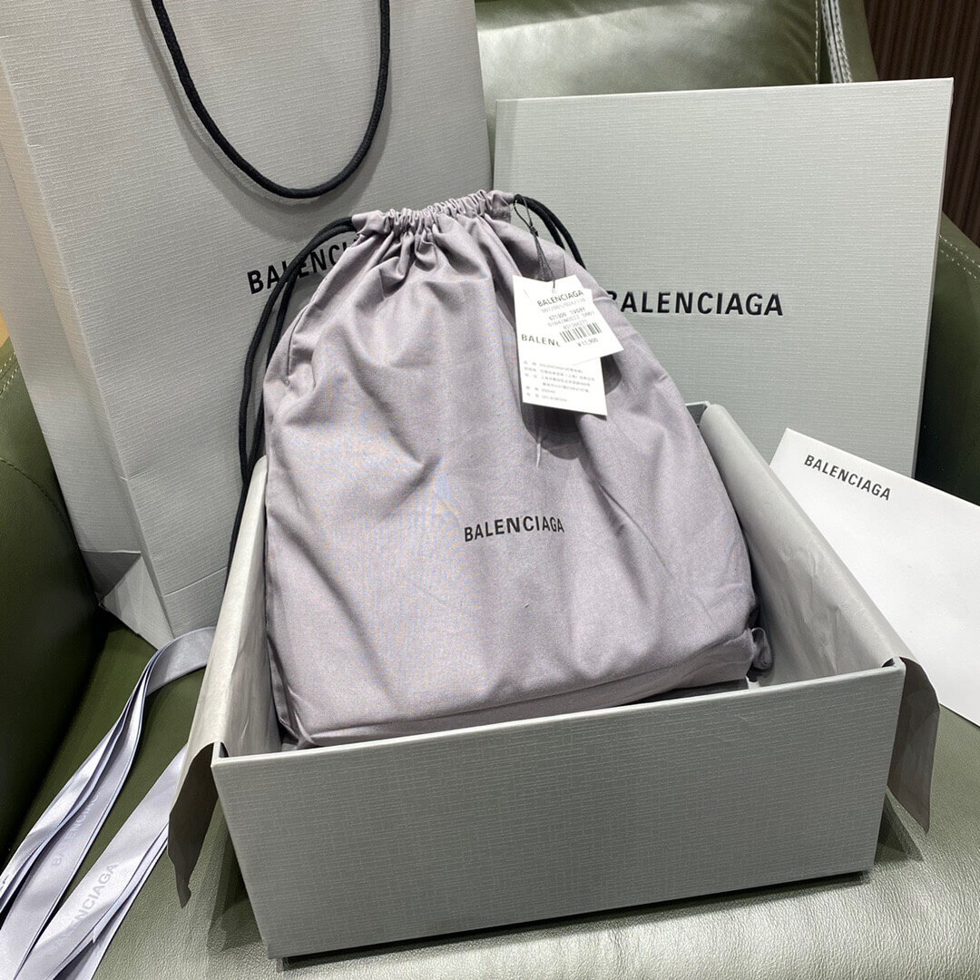 BALENCIAGA-WOMEN'S-LE-CAGOLE-XS-SHOULDER-BAG-IN-SILVER-6713090GT3Y8103-029 BALENCIAGA WOMENS LE CAGOLE XS SHOULDER BAG IN SILVER 6713090GT3Y8103 029