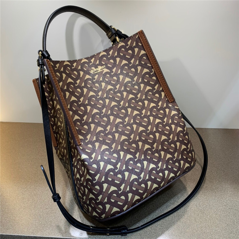 BURBERRY-SMALL-MONOGRAM-E-CANVAS-PEGGY-BUCKET-BAG-BROWN-80268251-05 BURBERRY SMALL MONOGRAM E CANVAS PEGGY BUCKET BAG BROWN 80268251 05