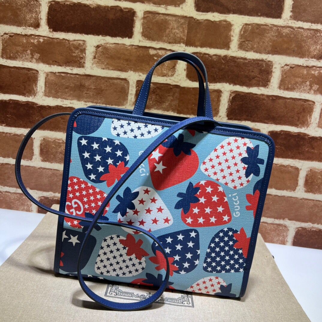 GUCCI-CHILDREN'S-STRAWBERRY-STAR-TOTE-BAG-630542-UR3DN-4990-03 GUCCI CHILDRENS STRAWBERRY STAR TOTE BAG 630542 UR3DN 4990 03