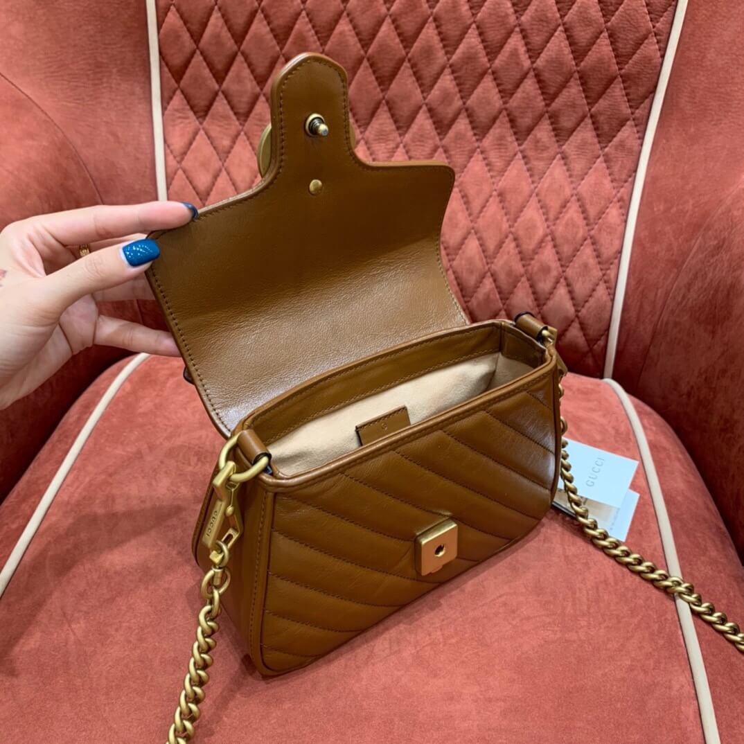GUCCI-GG-MARMONT-MINI-TOP-HANDLE-BAG-BROWN-LEATHER-583571-0OLFT-2535-07 GUCCI GG MARMONT MINI TOP HANDLE BAG BROWN LEATHER 583571 0OLFT 2535 07