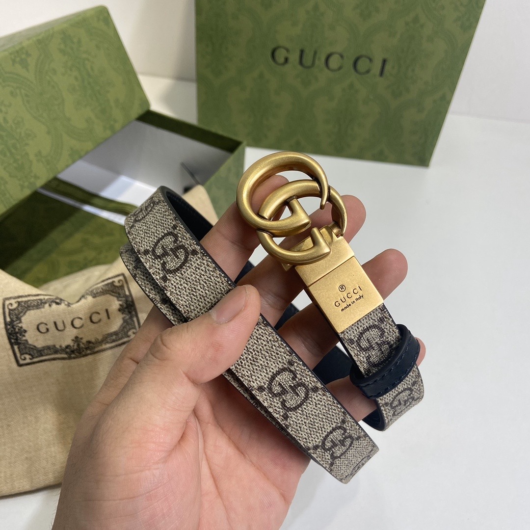 GUCCI-GG-MARMONT-REVERSIBLE-THIN-BELT-BLACK-659418-92TIC-9769-08 GUCCI GG MARMONT REVERSIBLE THIN BELT BLACK 659418 92TIC 9769 08