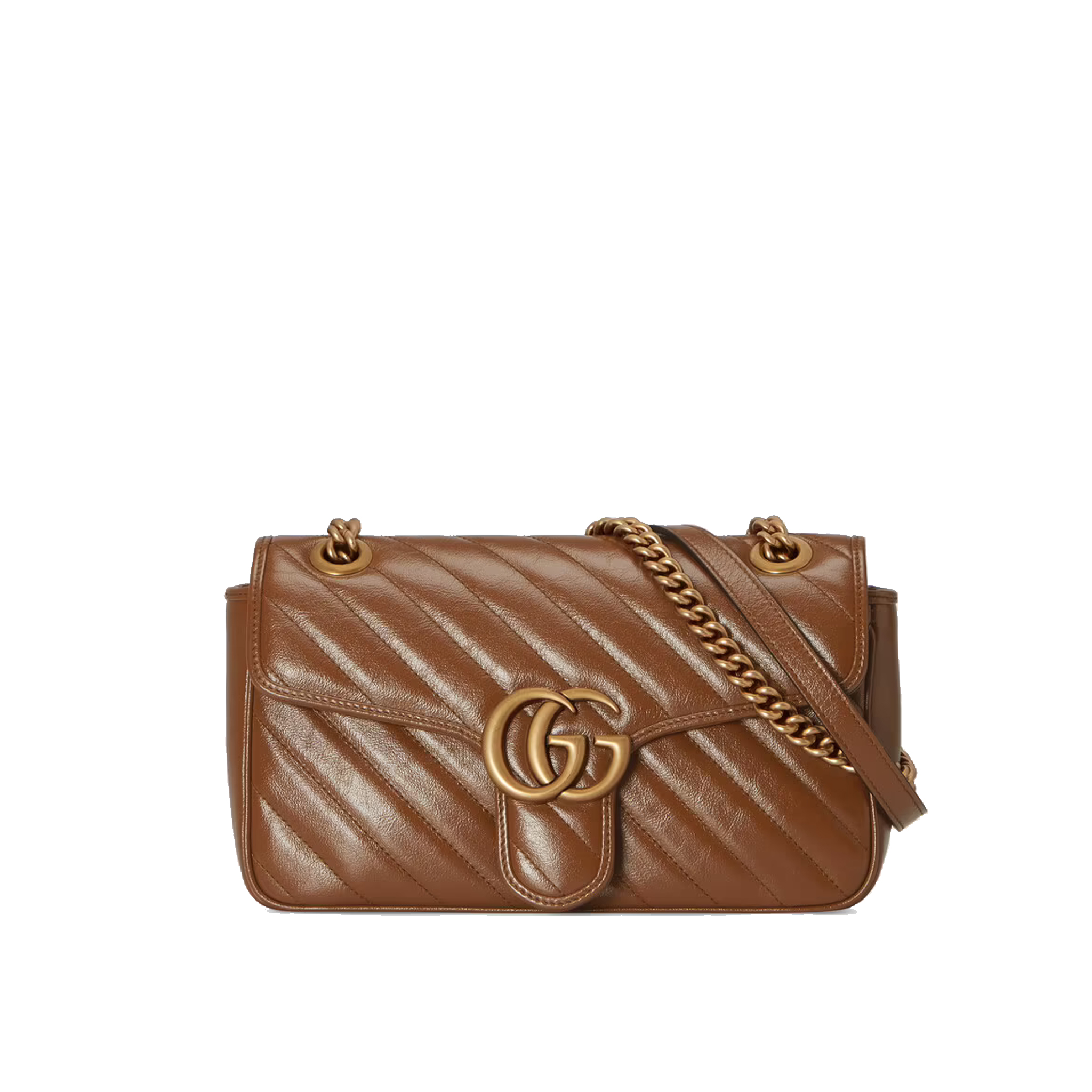 GUCCI-GG-MARMONT-SMALL-MATELASSÉ-SHOULDER-BAG-BROWN-443497-0OLFT-2535-0 GUCCI GG MARMONT SMALL MATELASSE SHOULDER BAG BROWN 443497 0OLFT 2535 0