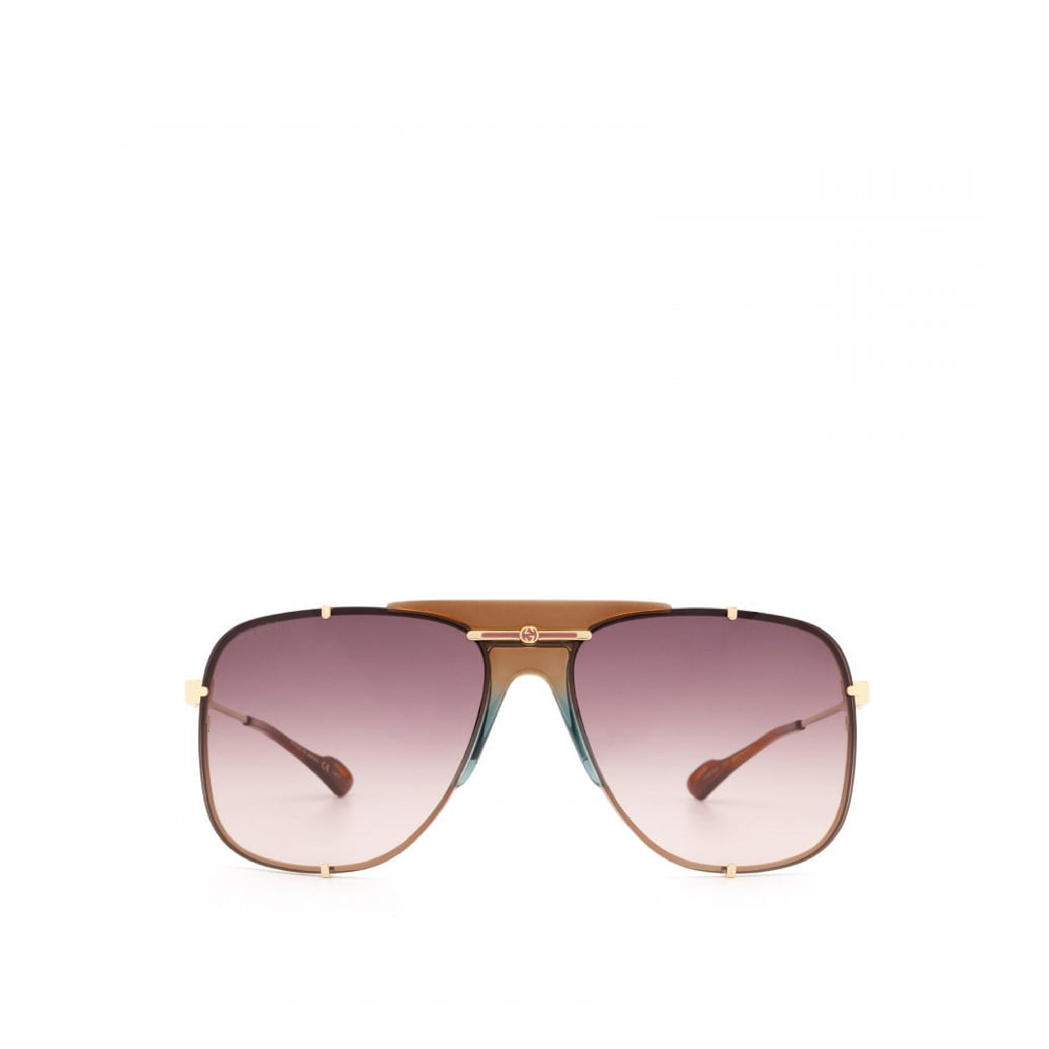 GUCCI-GOLD-FRAME-BROWN-LENS-SUNGLASSES-GG0739S-002-0 GUCCI GOLD FRAME BROWN LENS SUNGLASSES GG0739S 002 0