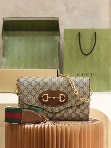 GUCCI GUCCI HORSEBIT 1955 SMALL BAG ‎677286 HUHHX 8565 01