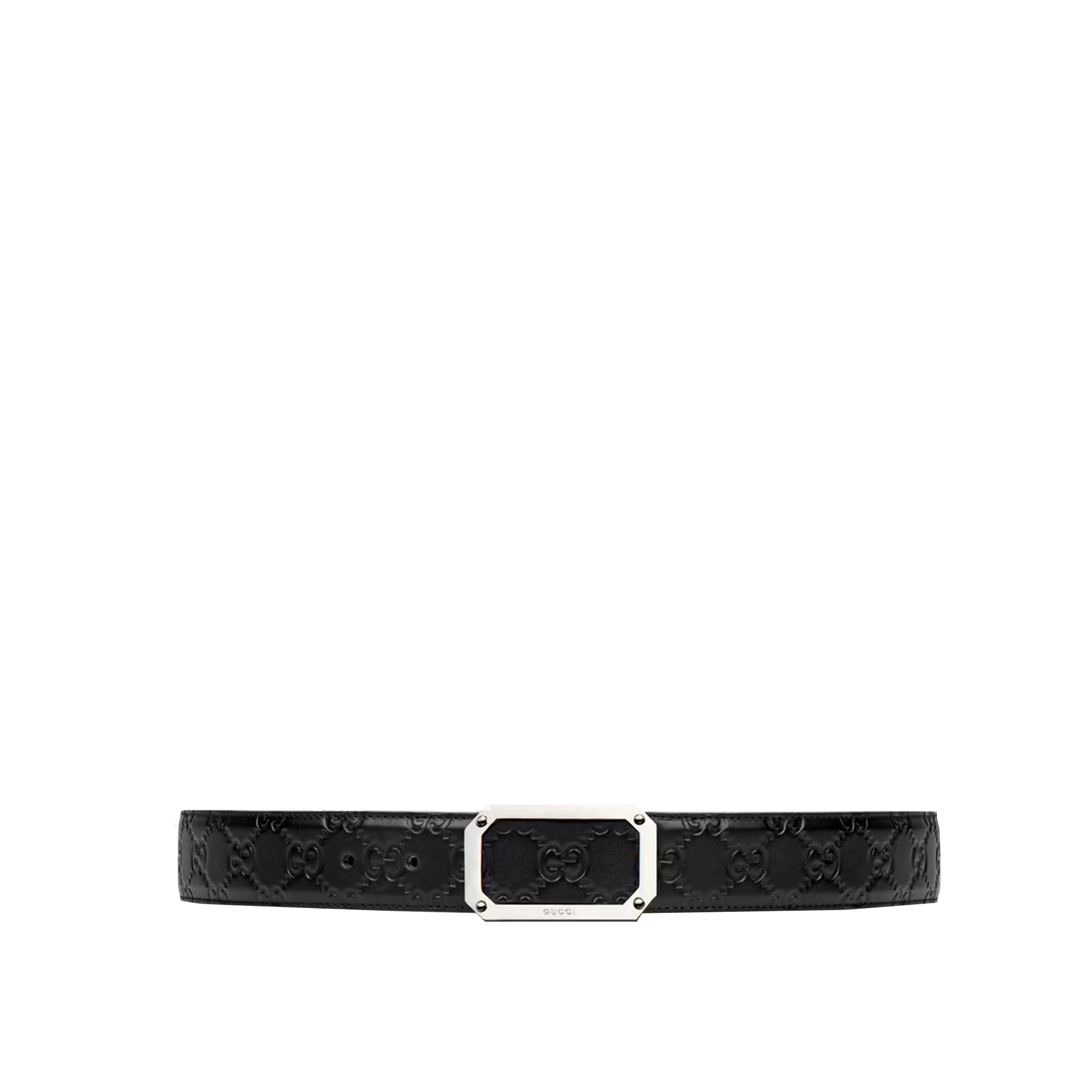 GUCCI-GUCCI-SIGNATURE-LEATHER-BELT-403941-CWC0N-1000-0 GUCCI GUCCI SIGNATURE LEATHER BELT 403941 CWC0N 1000 0