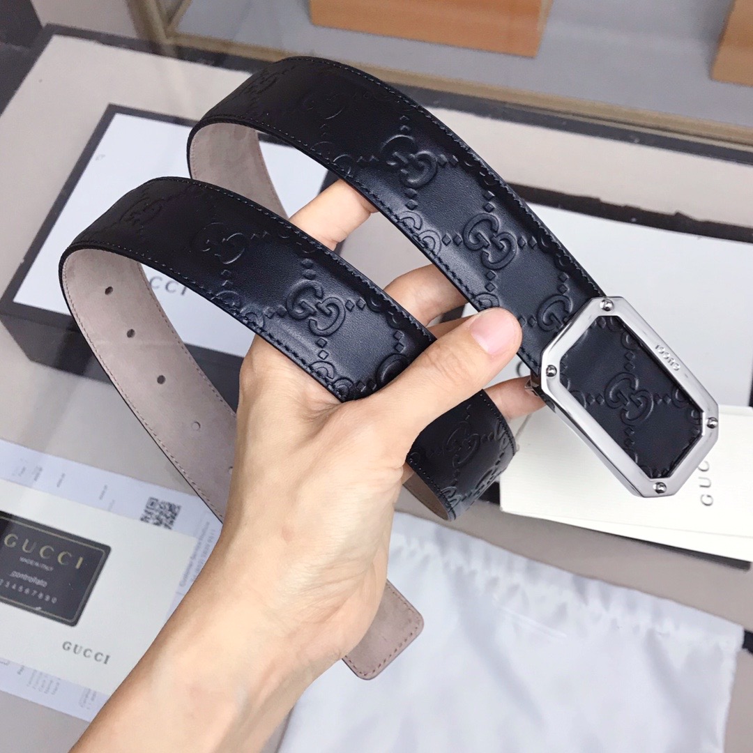 GUCCI-GUCCI-SIGNATURE-LEATHER-BELT-403941-CWC0N-1000-07 GUCCI GUCCI SIGNATURE LEATHER BELT 403941 CWC0N 1000 07