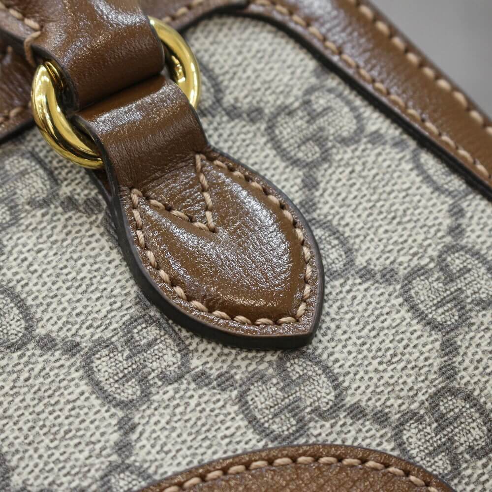 GUCCI-HORSEBIT-1955-MINI-TOP-HANDLE-BAG-BROWN-640716-92TCG-8563-011 GUCCI HORSEBIT 1955 MINI TOP HANDLE BAG BROWN 640716 92TCG 8563 011