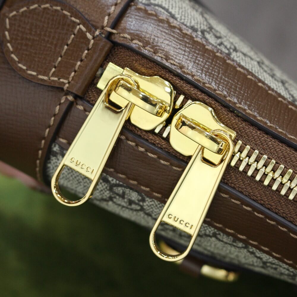 GUCCI-HORSEBIT-1955-MINI-TOP-HANDLE-BAG-BROWN-640716-92TCG-8563-015 GUCCI HORSEBIT 1955 MINI TOP HANDLE BAG BROWN 640716 92TCG 8563 015