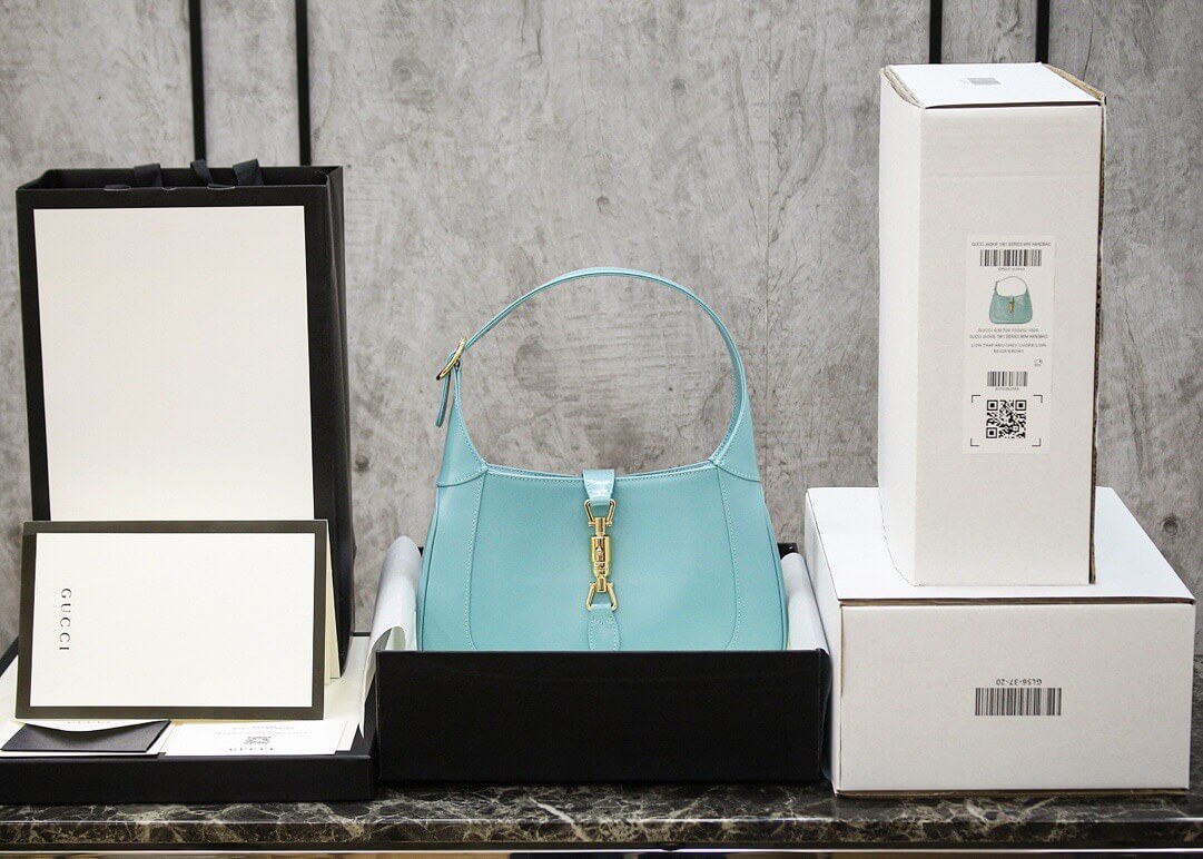 GUCCI-JACKIE-1961-SMALL-SHOULDER-BAG-LIGHT-BLUE-LEATHER-636709-10O0G-4933-01 GUCCI JACKIE 1961 SMALL SHOULDER BAG LIGHT BLUE LEATHER 636709 10O0G 4933 01