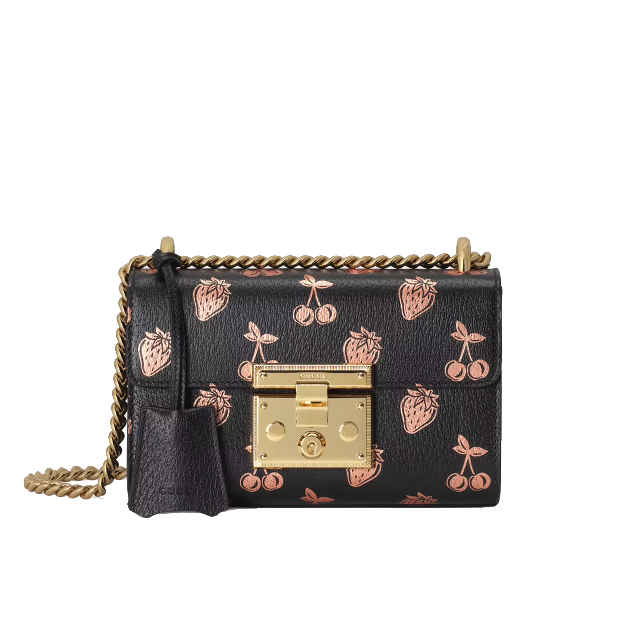GUCCI-PADLOCK-SMALL-BERRY-SHOULDER-BAG-BLACK-409487-1T5ZG-1170-0 GUCCI PADLOCK SMALL BERRY SHOULDER BAG BLACK 409487 1T5ZG 1170 0