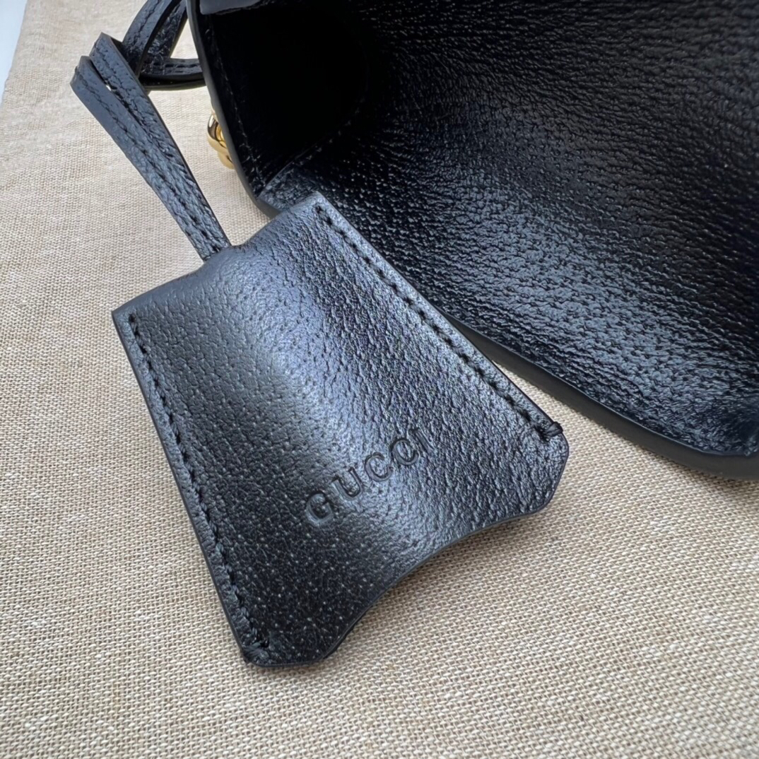 GUCCI-PADLOCK-SMALL-BERRY-SHOULDER-BAG-BLACK-409487-1T5ZG-1170-06 GUCCI PADLOCK SMALL BERRY SHOULDER BAG BLACK 409487 1T5ZG 1170 06