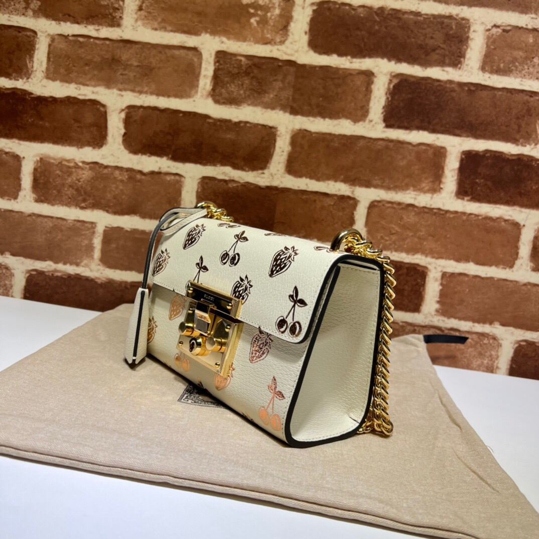 GUCCI-PADLOCK-SMALL-BERRY-SHOULDER-BAG-WHITE-409487-1T5ZG-9888-02 GUCCI PADLOCK SMALL BERRY SHOULDER BAG WHITE 409487 1T5ZG 9888 02