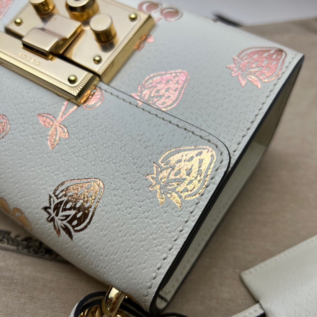 GUCCI-PADLOCK-SMALL-BERRY-SHOULDER-BAG-WHITE-409487-1T5ZG-9888-05 GUCCI PADLOCK SMALL BERRY SHOULDER BAG WHITE 409487 1T5ZG 9888 05
