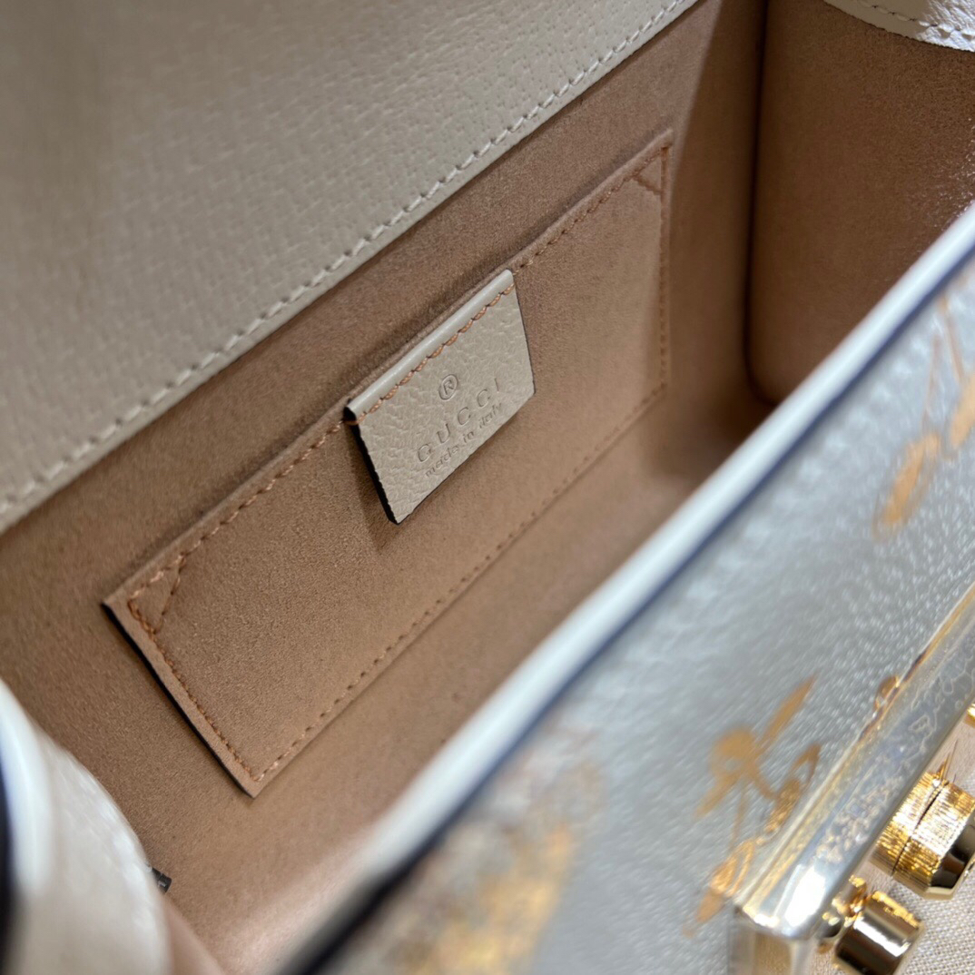 GUCCI-PADLOCK-SMALL-BERRY-SHOULDER-BAG-WHITE-409487-1T5ZG-9888-09 GUCCI PADLOCK SMALL BERRY SHOULDER BAG WHITE 409487 1T5ZG 9888 09