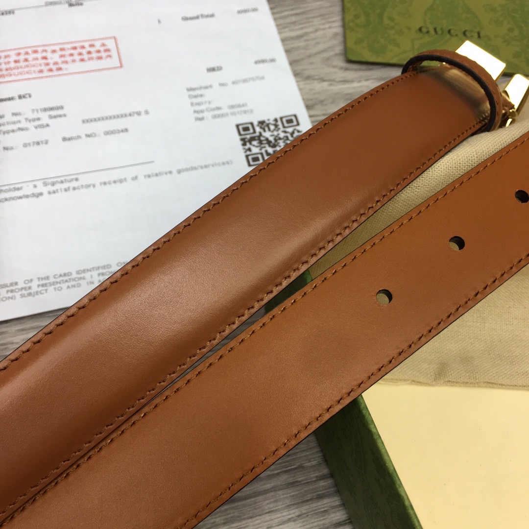 GUCCI-THIN-BELT-WITH-G-BUCKLE-BROWN-655566-BGH0G-2535-05 GUCCI THIN BELT WITH G BUCKLE BROWN 655566 BGH0G 2535 05