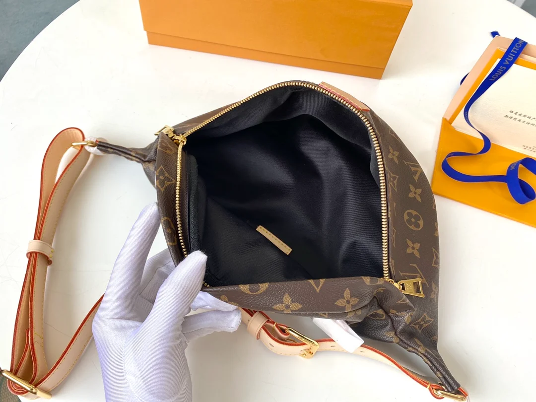 LOUIS VUITTON BUMBAG MONOGRAM COATED CANVAS M43644_4 LOUIS VUITTON BUMBAG MONOGRAM COATED CANVAS M43644 4