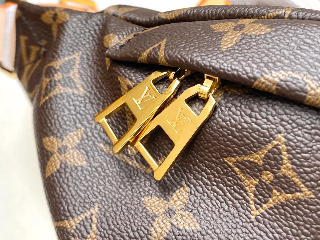 LOUIS VUITTON BUMBAG MONOGRAM COATED CANVAS M43644_8 LOUIS VUITTON BUMBAG MONOGRAM COATED CANVAS M43644 8